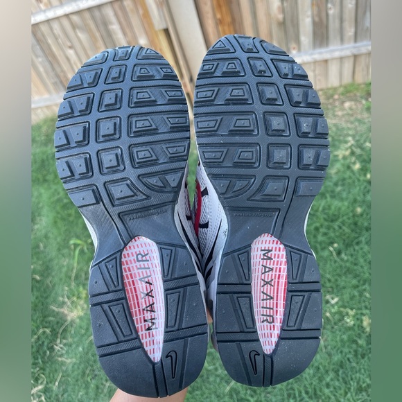 Nike Air Max Torch 4 Atmosphere Grey Red Men's Size 9 Shoes #300A - Picture 7 of 10